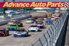 Race 1 Start Sebring International GT 2019